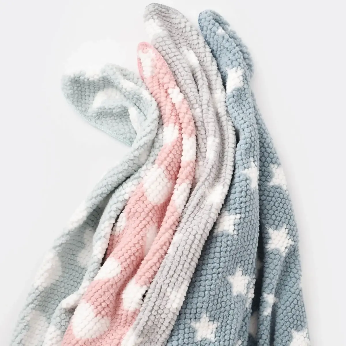 Bibaby Battaniye Star Joy Gri