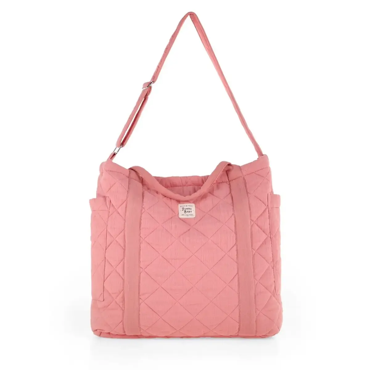 Funna Baby Coral Muslin Omuz Çantası Yavru Ağzı 