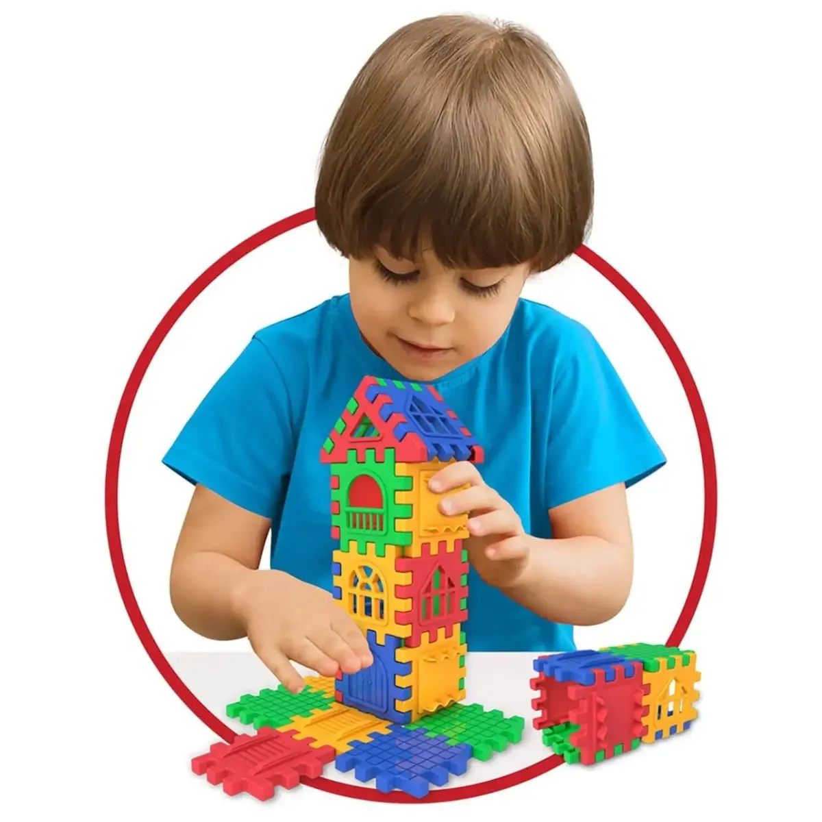 Dede Puzzle Cıty 128 Parça