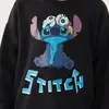 Stitch Sweatshirt Siyah