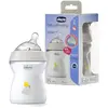 Chicco Natural Feeling Silikon Emzikli PP Biberon Desenli 250 ml 2+ Ay Yeni