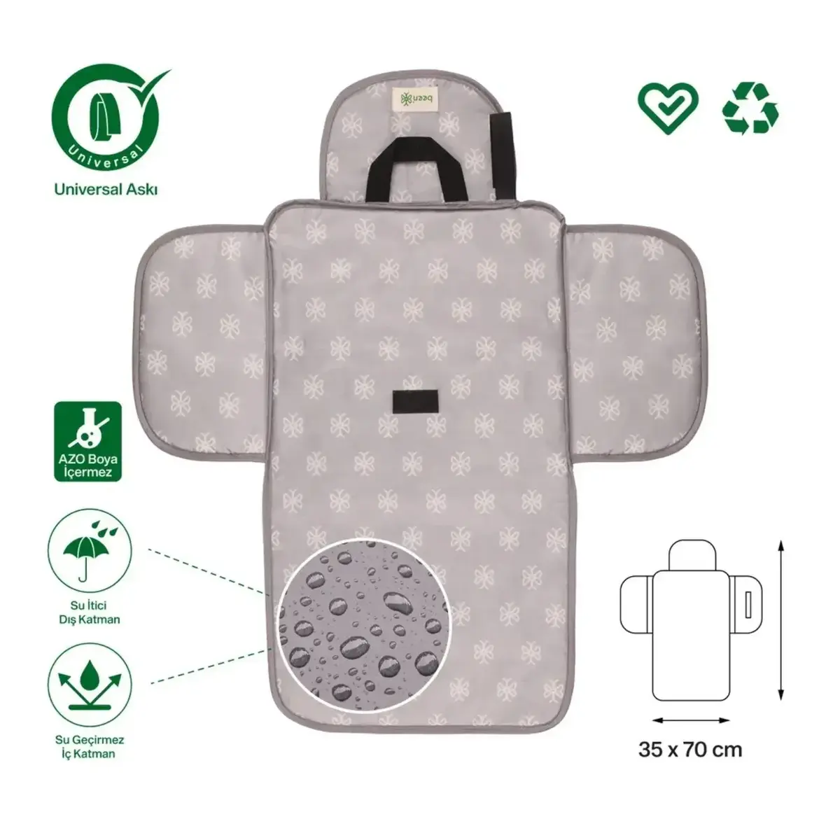 Been Fonksiyonel Bebek Bakım Matı