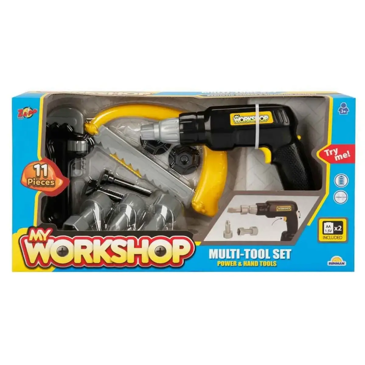 Zapp Toys My Workshop Elektronik Tornavida Tamir Seti 11 Parça