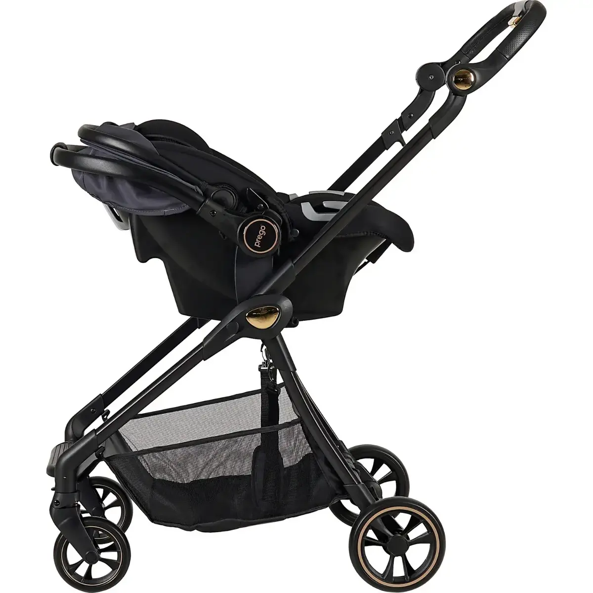 Prego 2232 Toronto Plus Travel Sistem Bebek Arabası Füme
