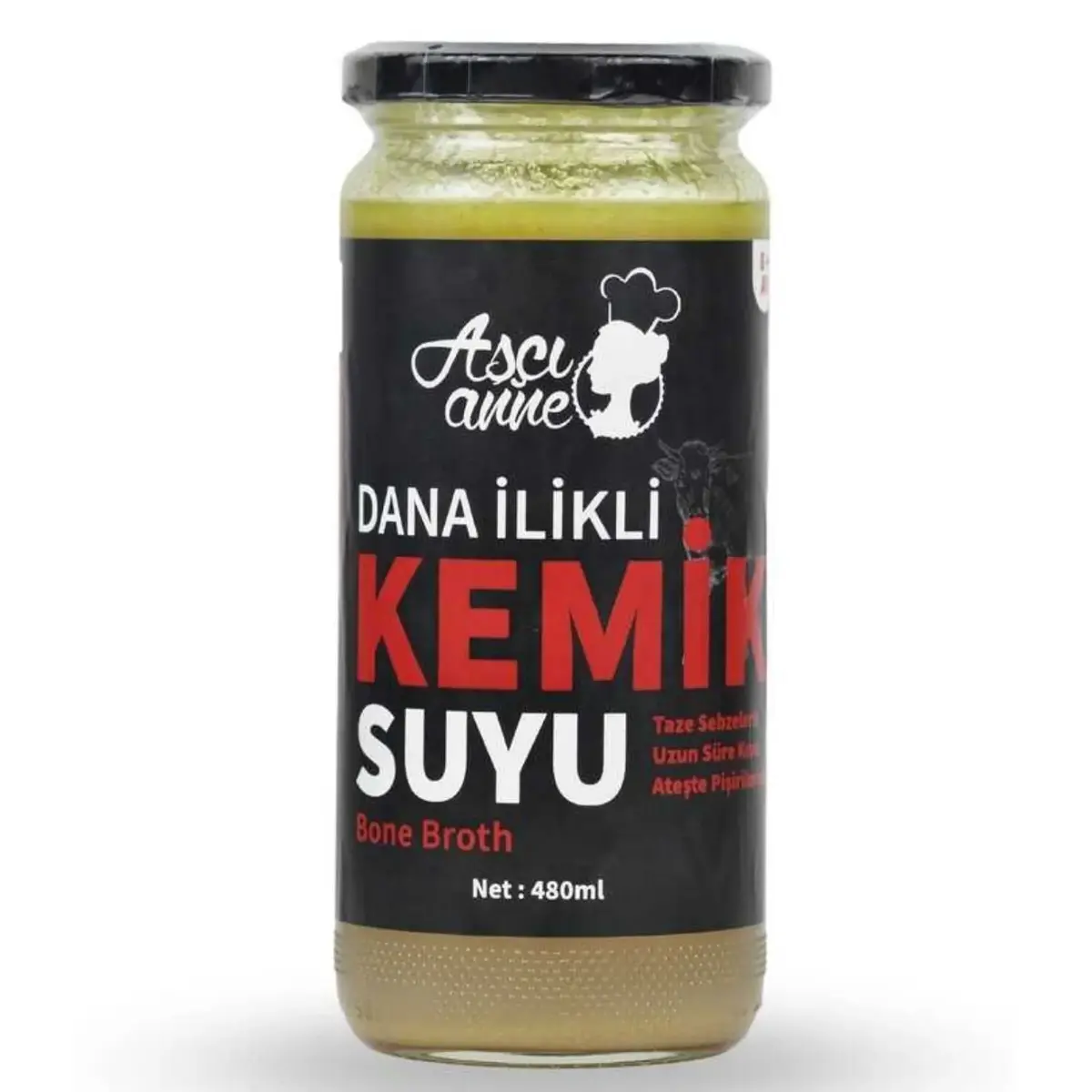 Aşçı Anne Dana İlikli Kemik Suyu 480 ml