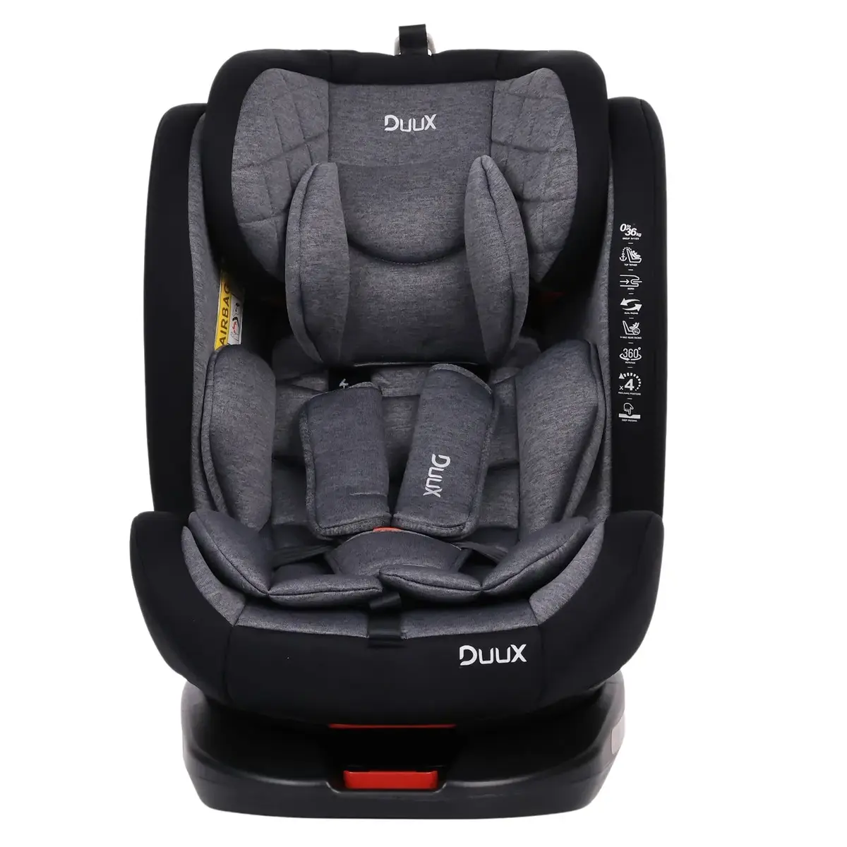 Duux Guard Fix 360 Oto Koltuğu 0-36 Kg Light Grey