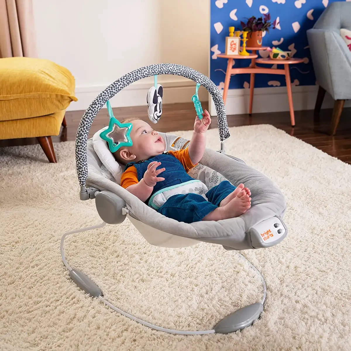 Bright Starts Titreşimli Ana Kucağı Mickey Mouse