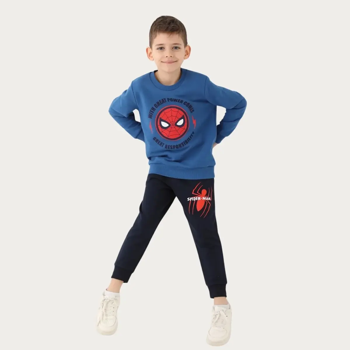 Spider-Man Eşofman Takımı Saks