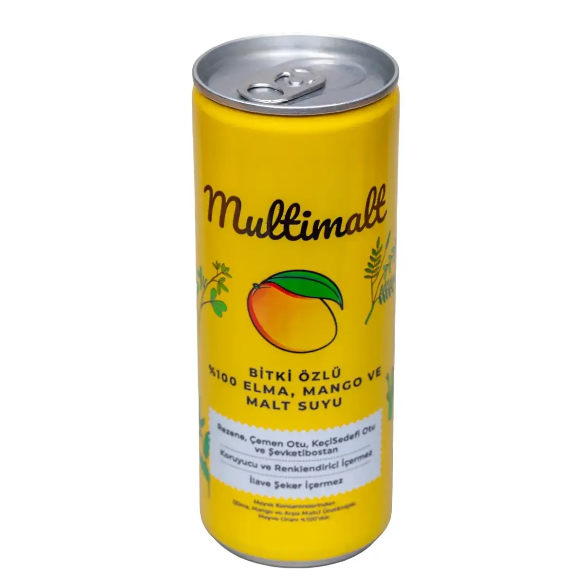 Multimalt Bitki Özlü %100 Elma,Mango Ve Malt Suyu 250 ml