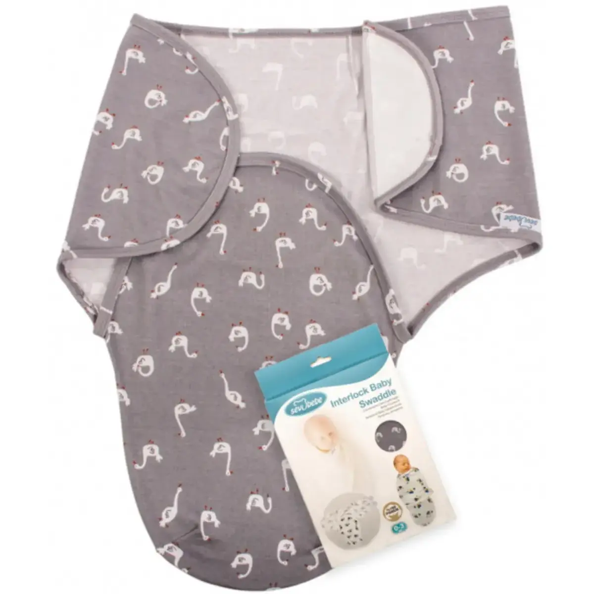 Sevi Bebe İnterlok Kundak Kuğu