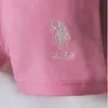 U.S. Polo 2li Takım Şortlu Pike Beyaz Beyaz