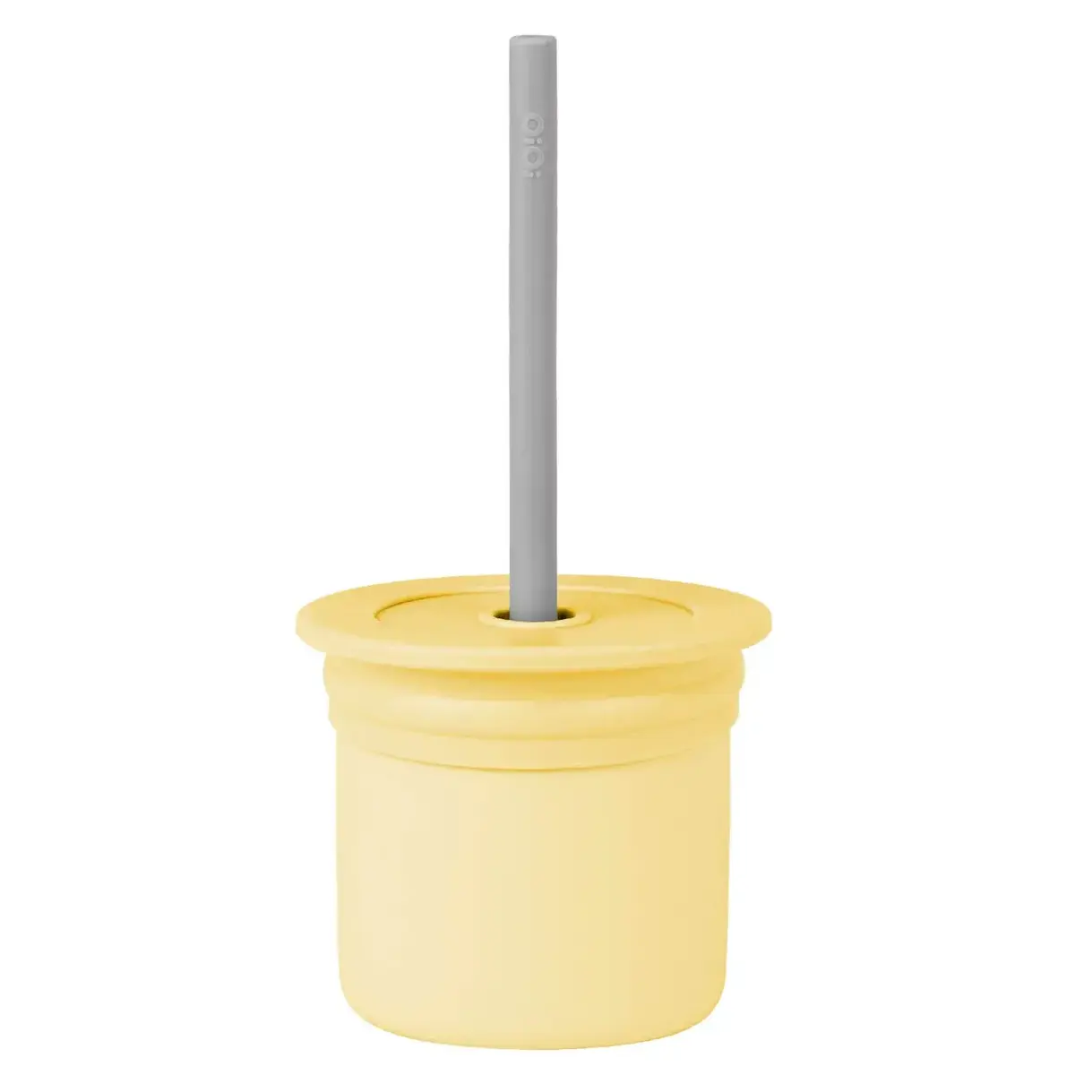 OiOi Ham+Hüp Atıştırma Seti 4lü Mellow Yellow - Powder Grey