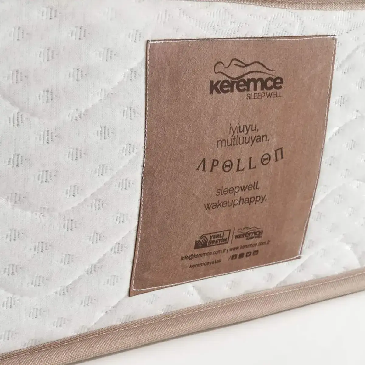Keremce Apollon Plus One Yaylı Yatak 90x190
