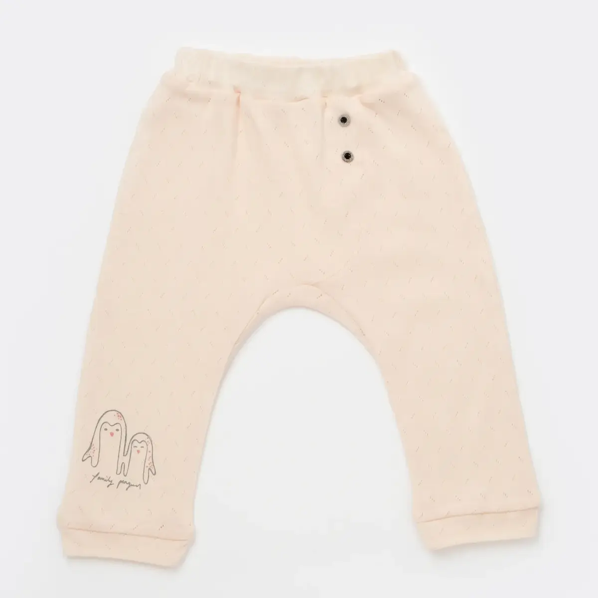 Bibaby Pantolon Patiksiz Family Penguins Somon
