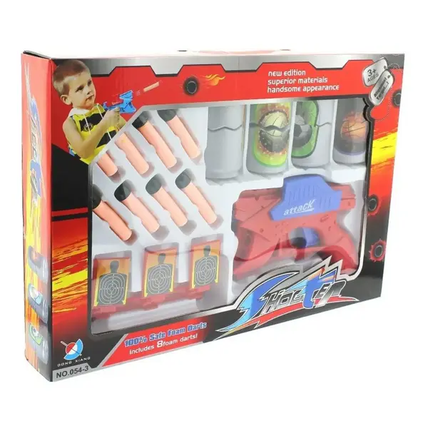 Mega Kutulu Dart Atan Set