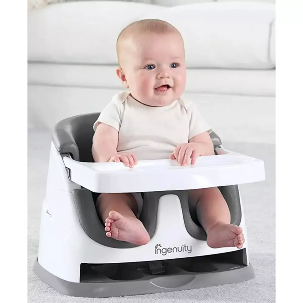 Ingenuity Baby Base Portatif Mama Sandalyesi Slate