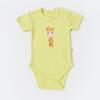 Bibaby Body Kısa Kol Summer Special Limon