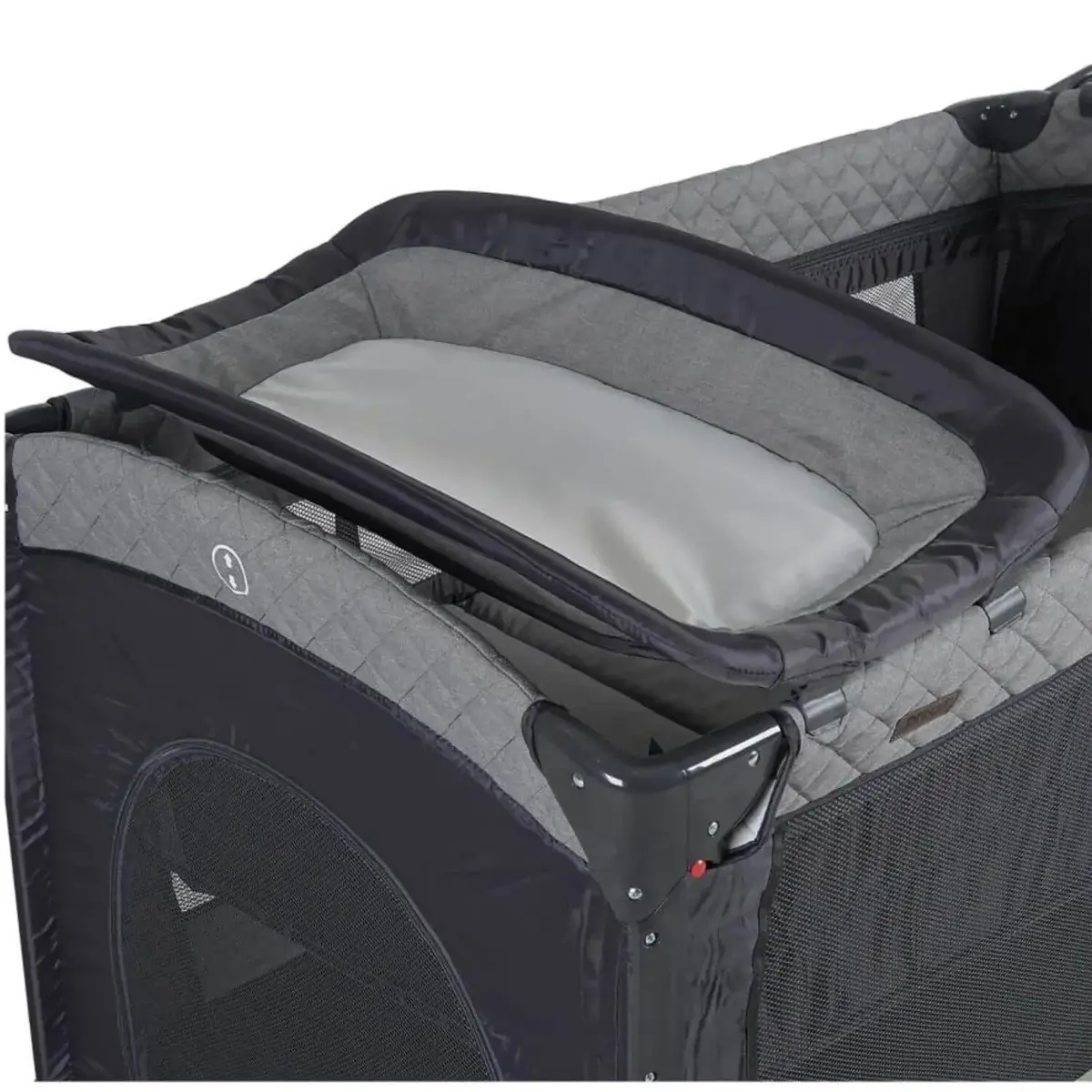 Prego 8040 Miami Premium Anne Yanı Oyun Parkı 70x120 cm Gri