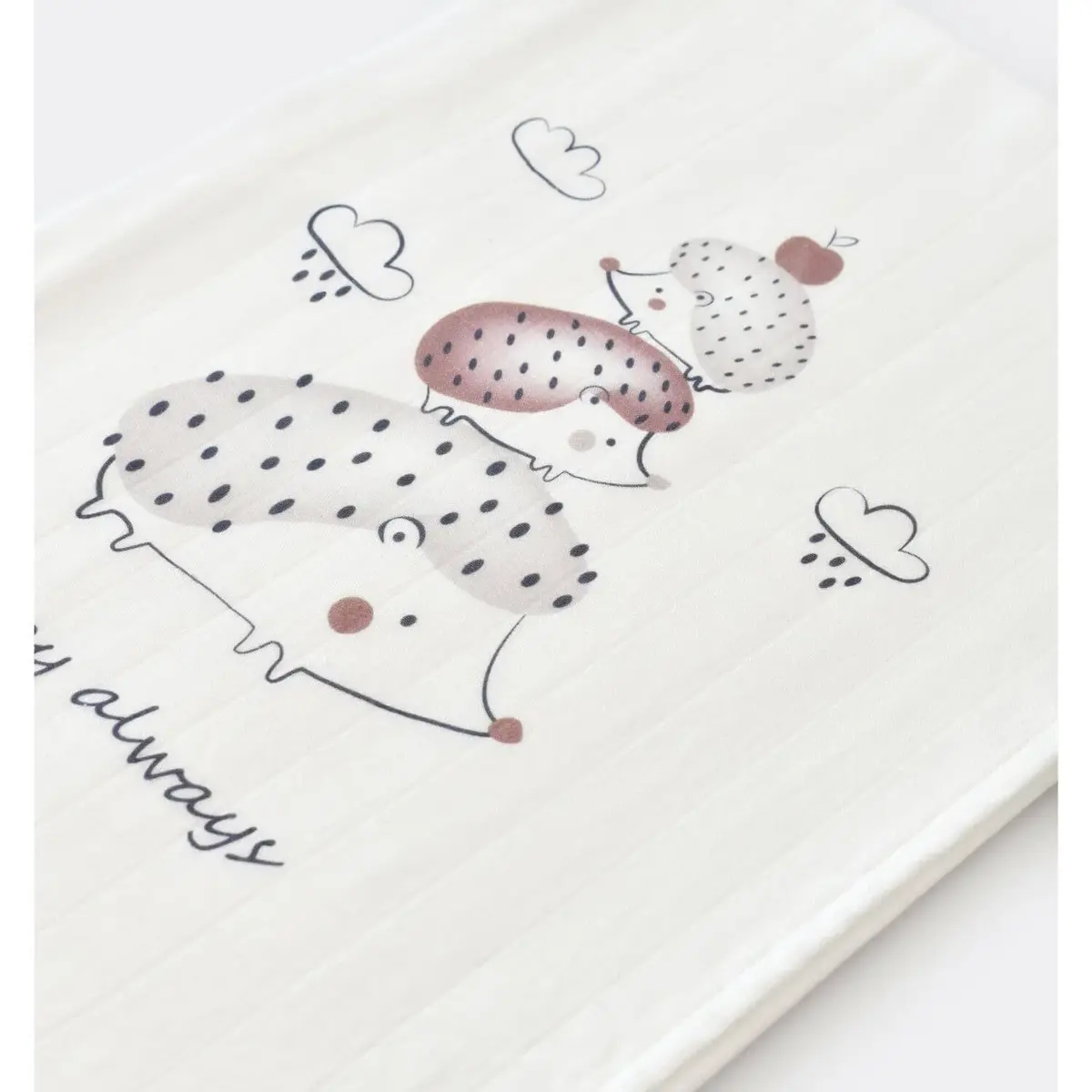 Bibaby Müslin Battaniye Clouds Are Happy Bambu Ekru