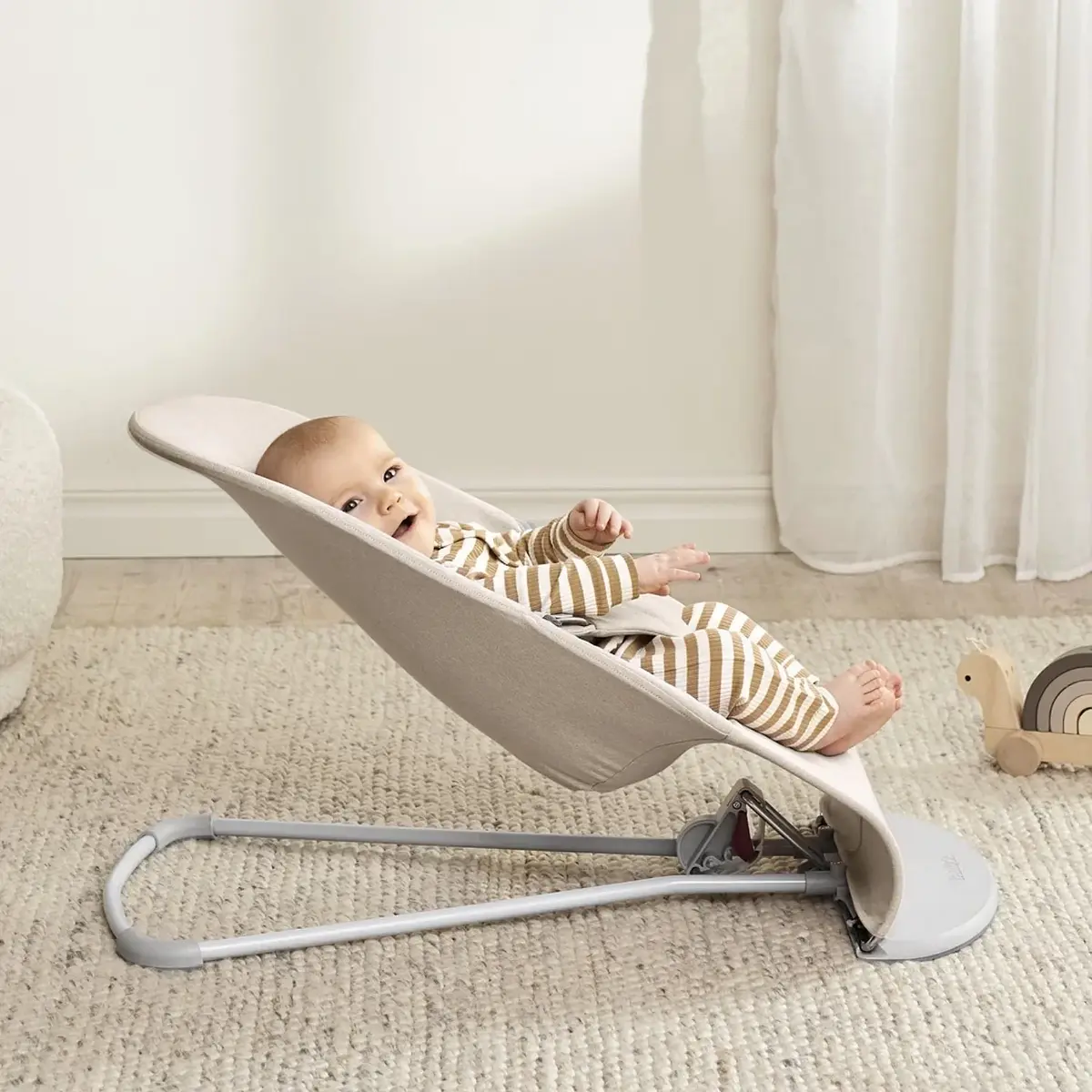 Babybjörn Bliss Ana Kucağı Woven Melange Light Beige
