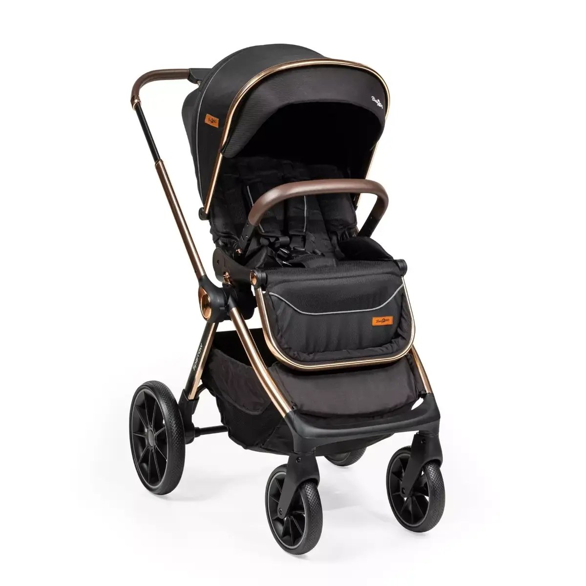 Baby2Go Sparrow Travel Sistem Bebek Arabası Siyah
