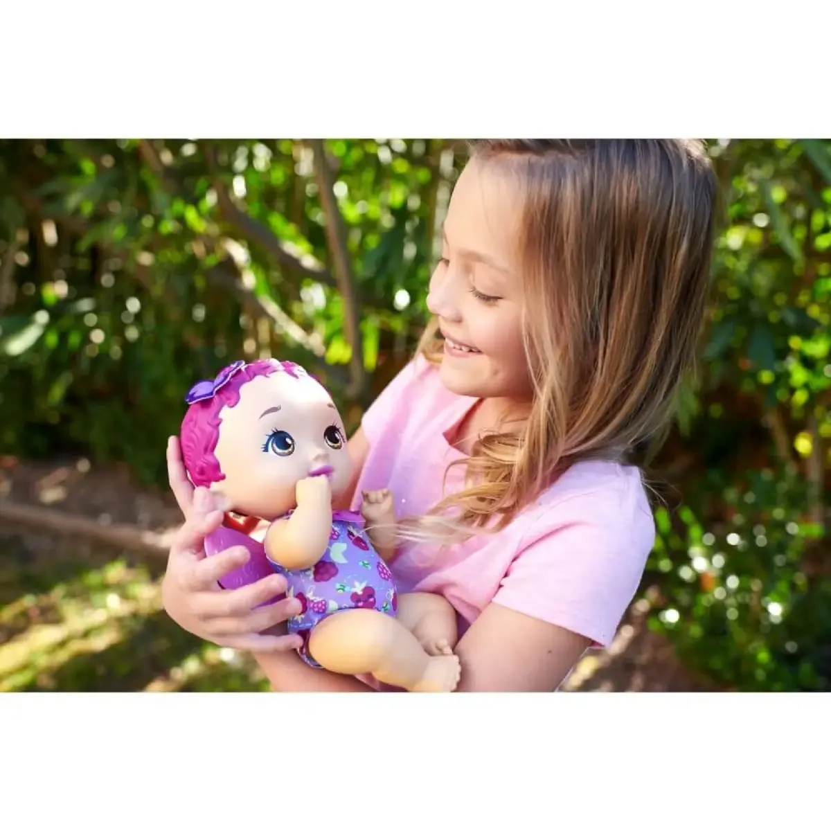 My Garden Baby Kelebek Bebeğimin Yemek Zamanı Mor Saçlı Bebek