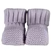 Bibaby Organik Patik Triko Colors Gri