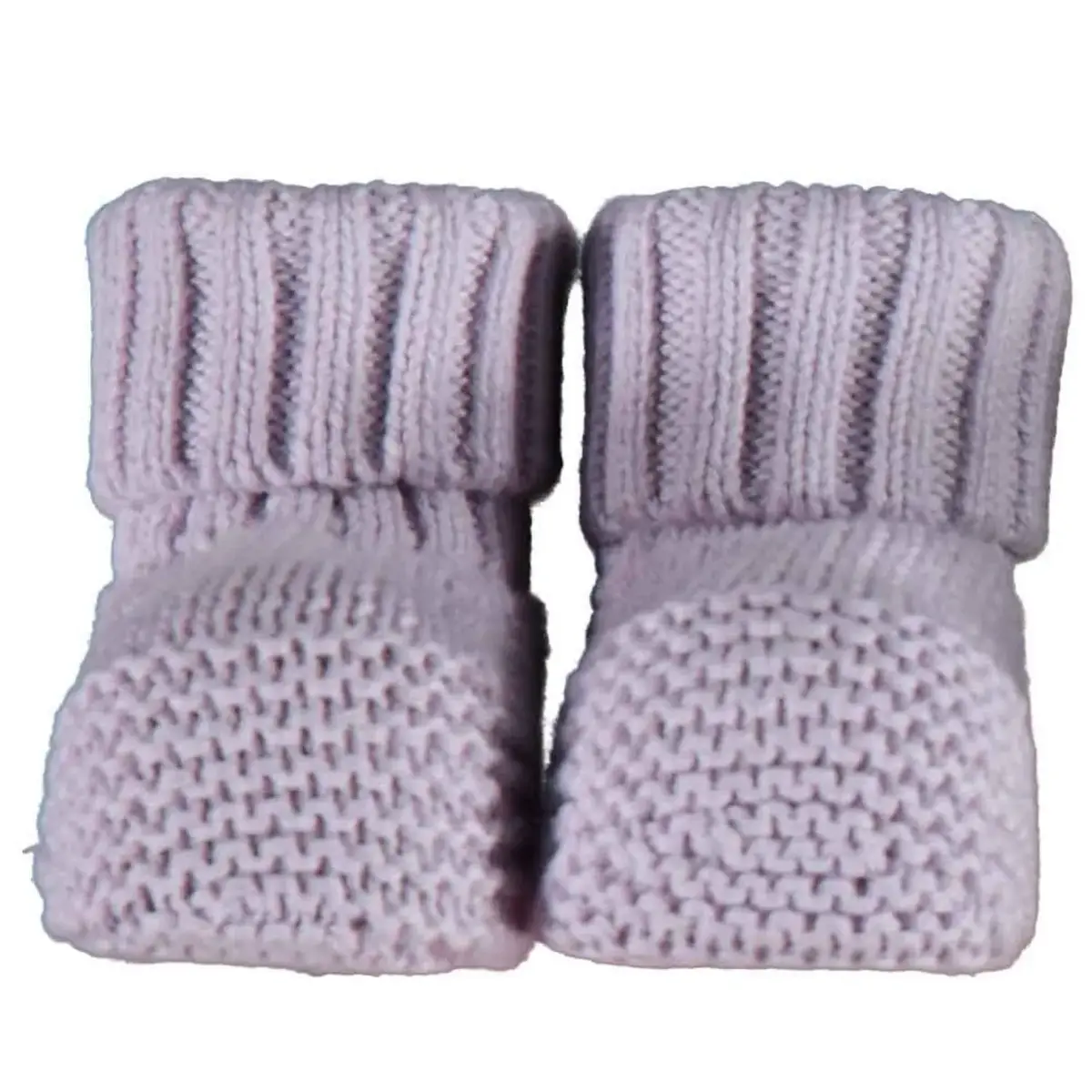 Bibaby Organik Patik Triko Colors Gri