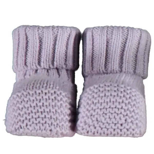 Bibaby Organik Patik Triko Colors Gri