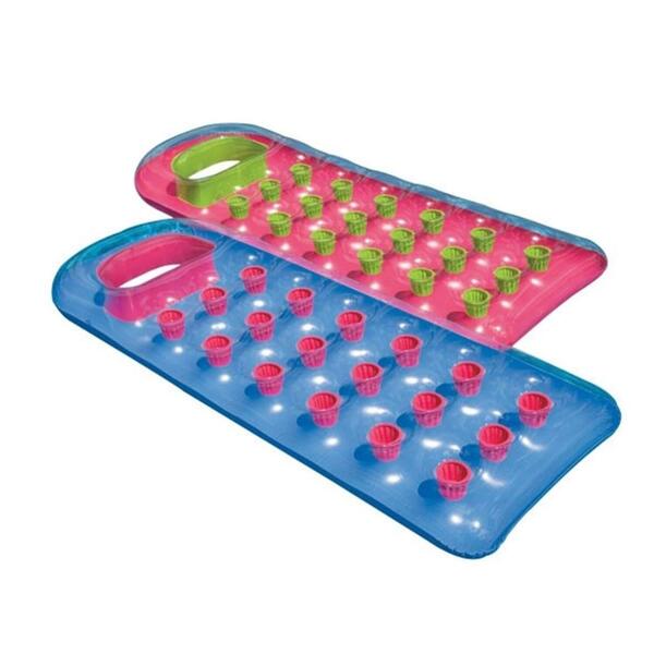 Bardaklı Mavi Kırmızı Yatak 188x71 cm