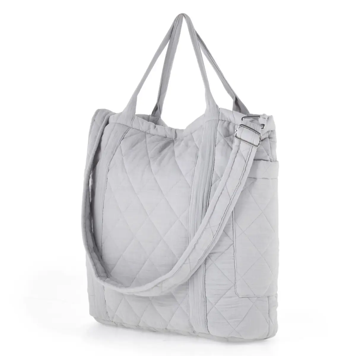 Funna Baby Dove Muslin Omuz Çantası Gri