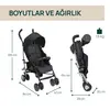 Chicco Echo Lite Baston Bebek Arabası Ebony