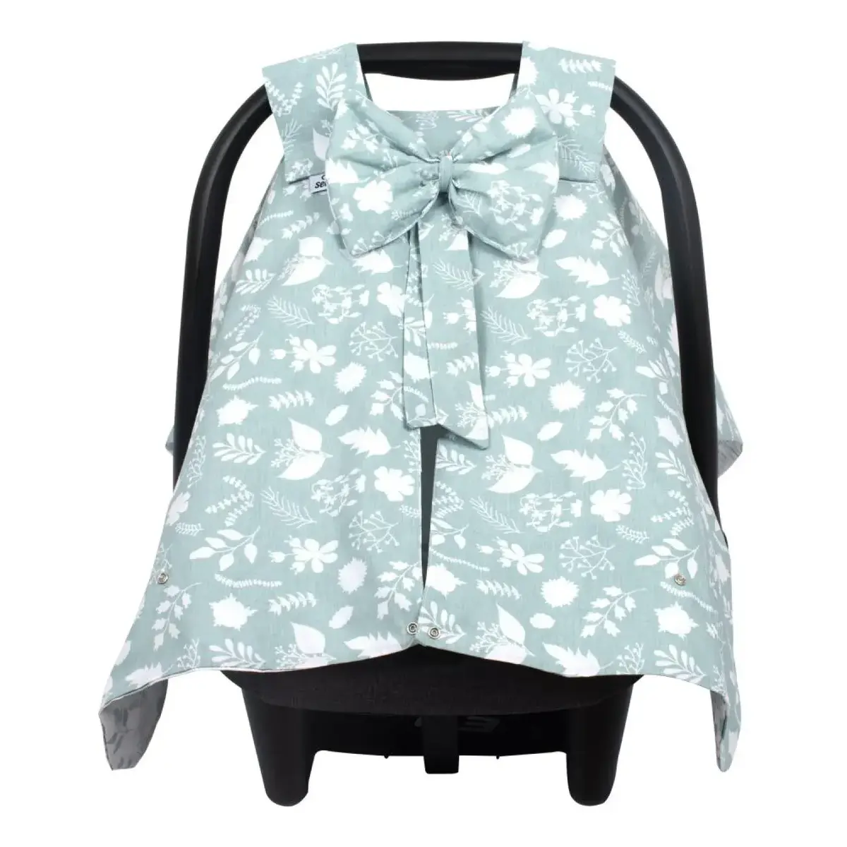 Sevi Bebe Fiyonklu Ana Kucağı Örtüsü Yaprak