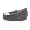 Gezenbebe Comfy Dolgulu Bebek Pufu Charcoal