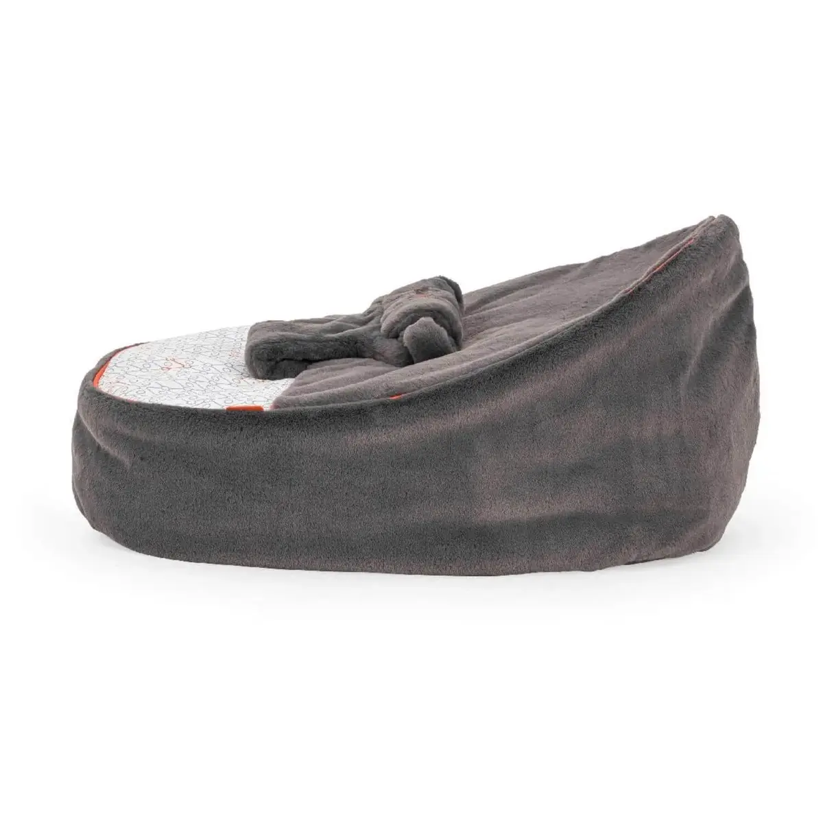 Gezenbebe Comfy Dolgulu Bebek Pufu Charcoal