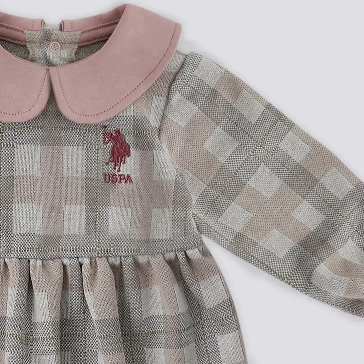 U.S. Polo Elbise Ekose