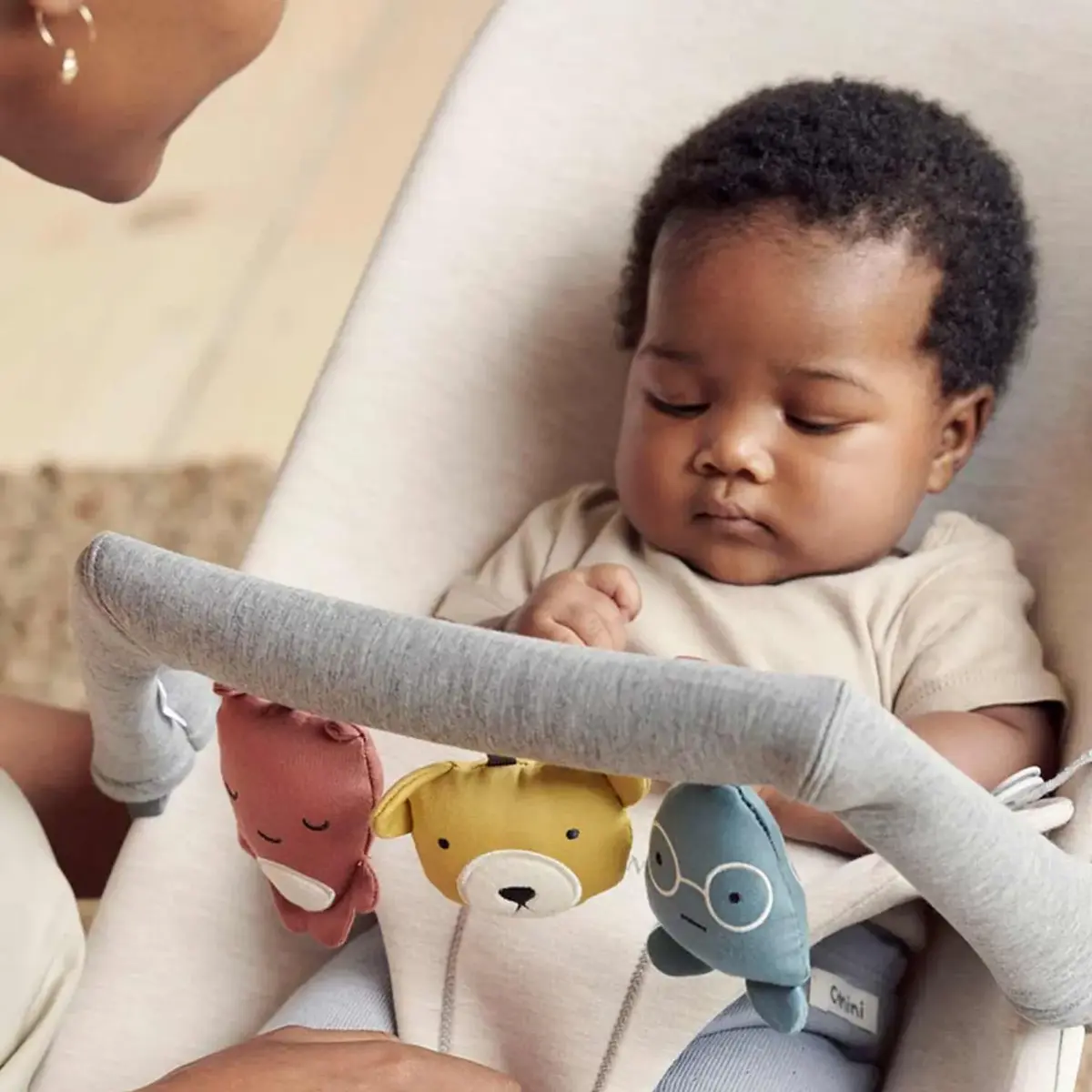 Babybjörn Balance Bliss Ana Kucağı Cotton 3D Jersey Light Beige