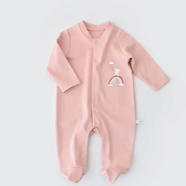 Bibaby Organik Tulum Live Color Rabbit Somon