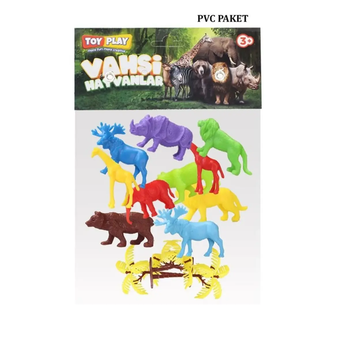 Playtoys Vahşi Hayvanlar Küçük