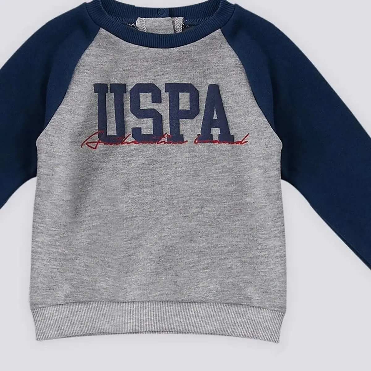 U.S. Polo 2li Takım Gri Melanj