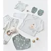 Bibaby Organik Hastane Çıkışı 5li Hug Me Bear Kar Melanj