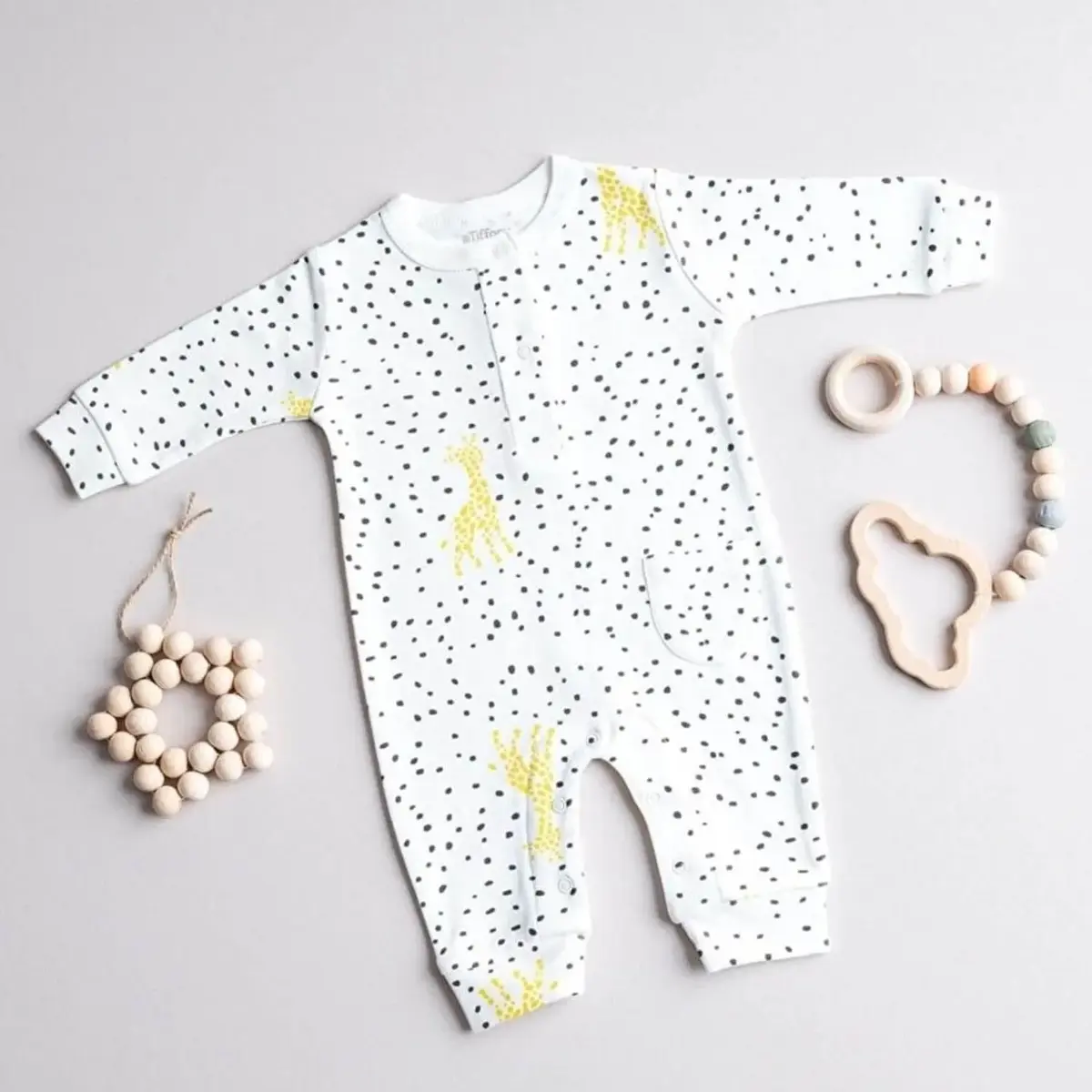 Tiffany Tulum Patiksiz Giraffe Theme Ekru Tiffany Tulum Patiksiz Giraffe Theme Ekru