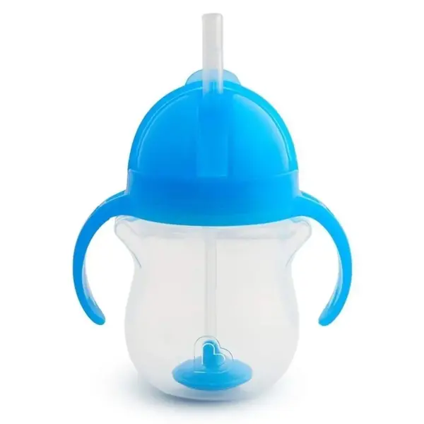 Munchkin Kilitli Uçlu Alıştırma Bardağı 207 ml Mavi