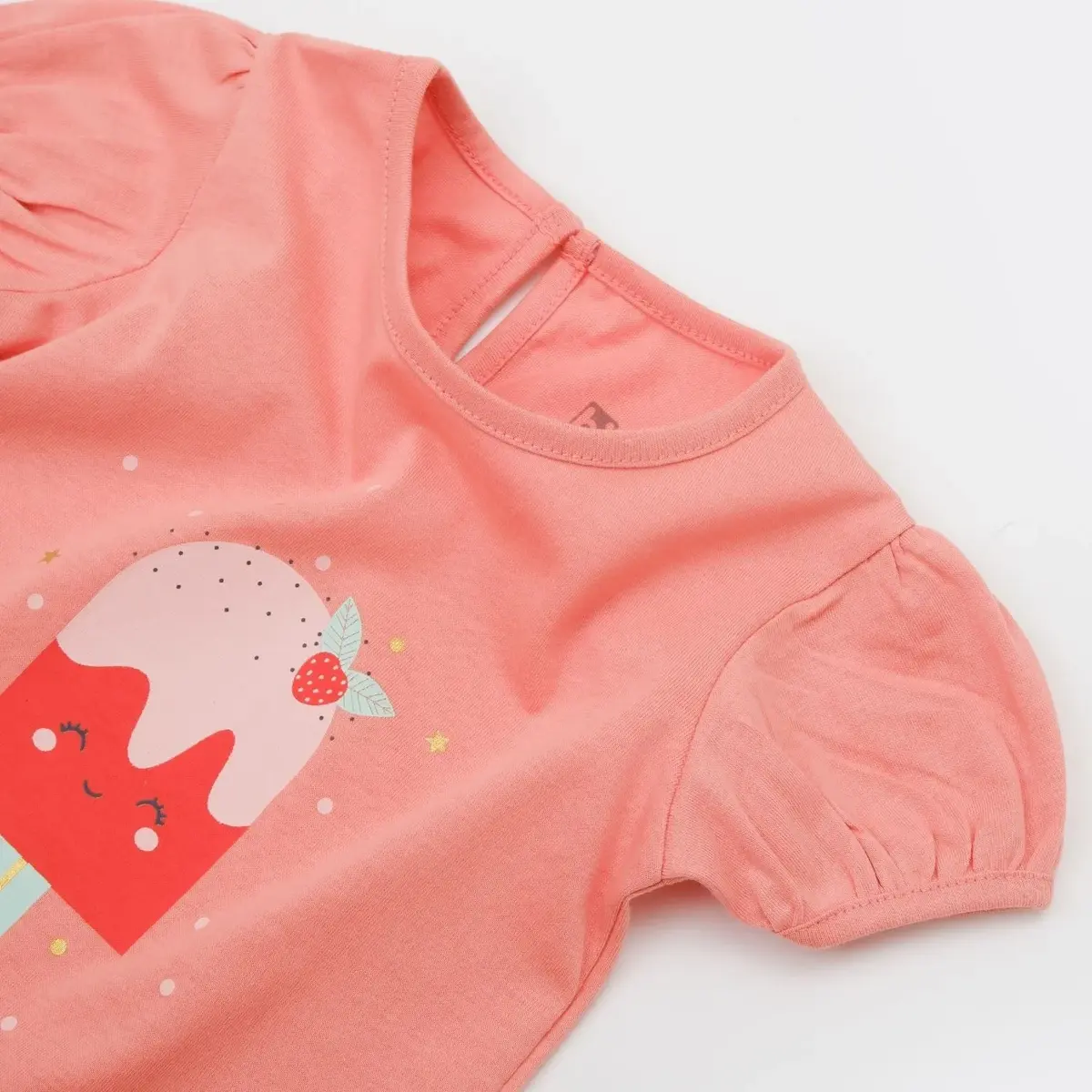 Bibaby 2li Takım Şortlu Berry Ice Cream Coral