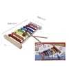 Zuzu Toys Ahşap Ksilofon 8 Notalı