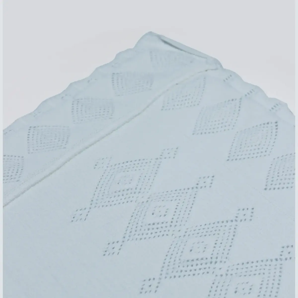 Bistyle Battaniye Triko Knitwear Colors Mavi