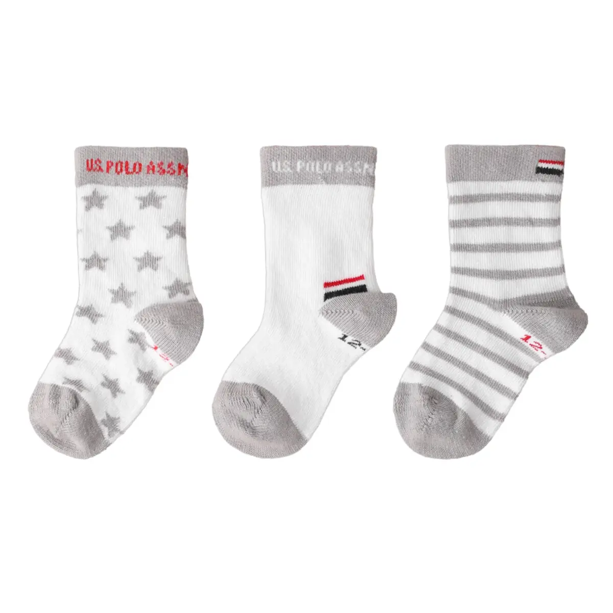 U.S. Polo Çorap Soket Gri