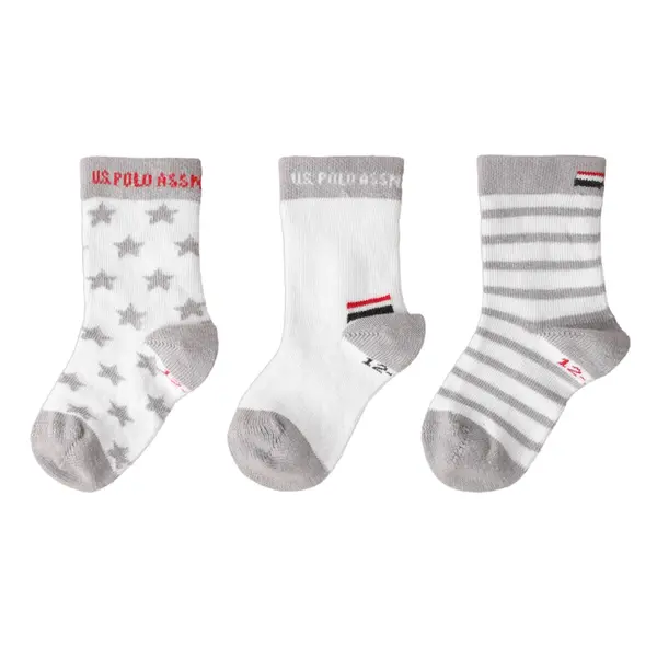 U.S. Polo Çorap Soket Gri