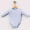 Angeltouch Body Uzun Kol Raporlu Mavi