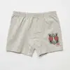Natuline Organik Boxer Likralı Cool Tiger 2li İndigo - Gri Melanj
